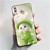 Für ASUS Zenfone 5 ZE620KL ZF620KL X00QD 5z ZS620KL Z01RD Hülle Luxus Süßes Liebes Kaninchen Lustig Schwarz Weiche TPU Silikon Rückseite