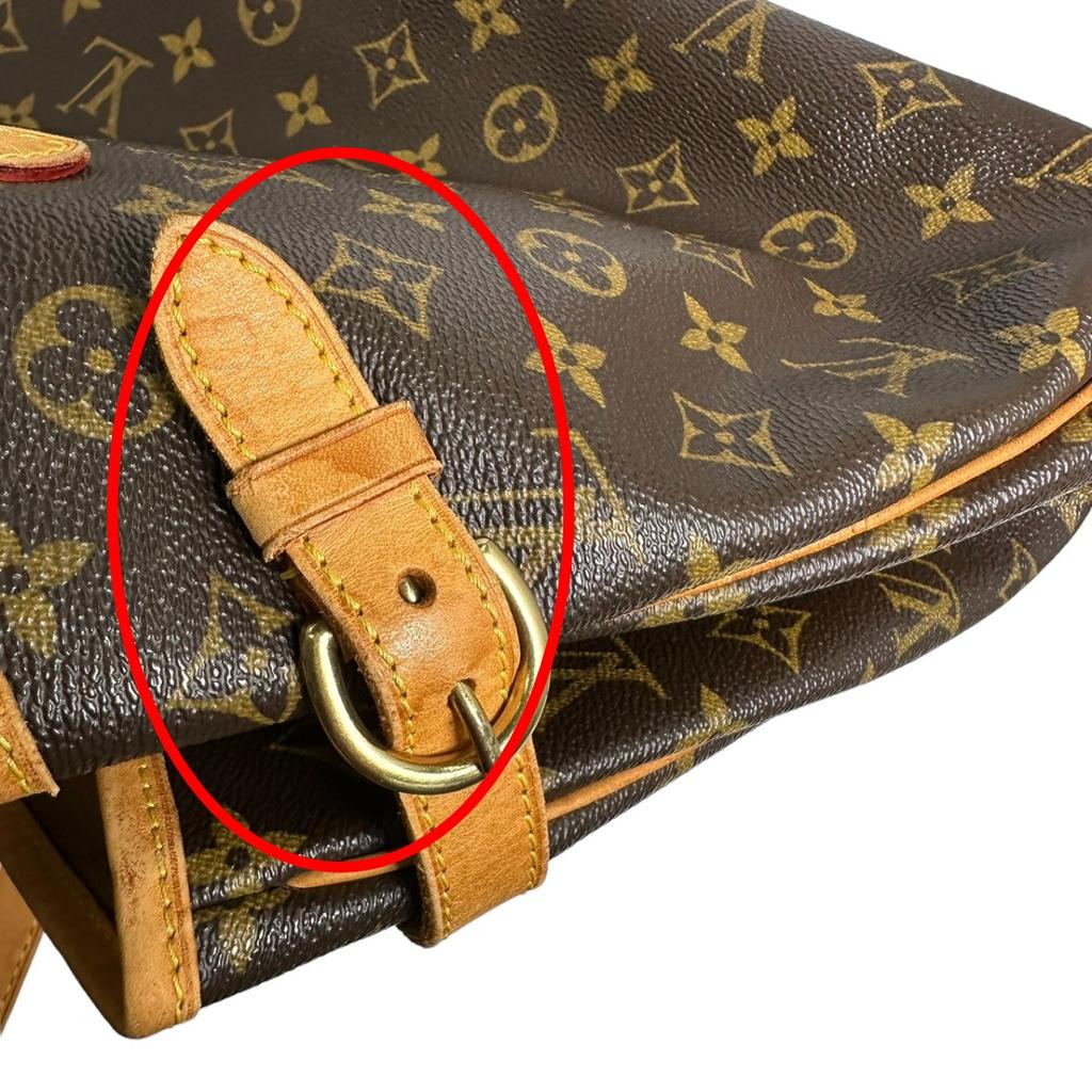 LOUIS VUITTON Monogram ORIENTAL Tote Bag Monogram canvas Brown Women M51154 Used