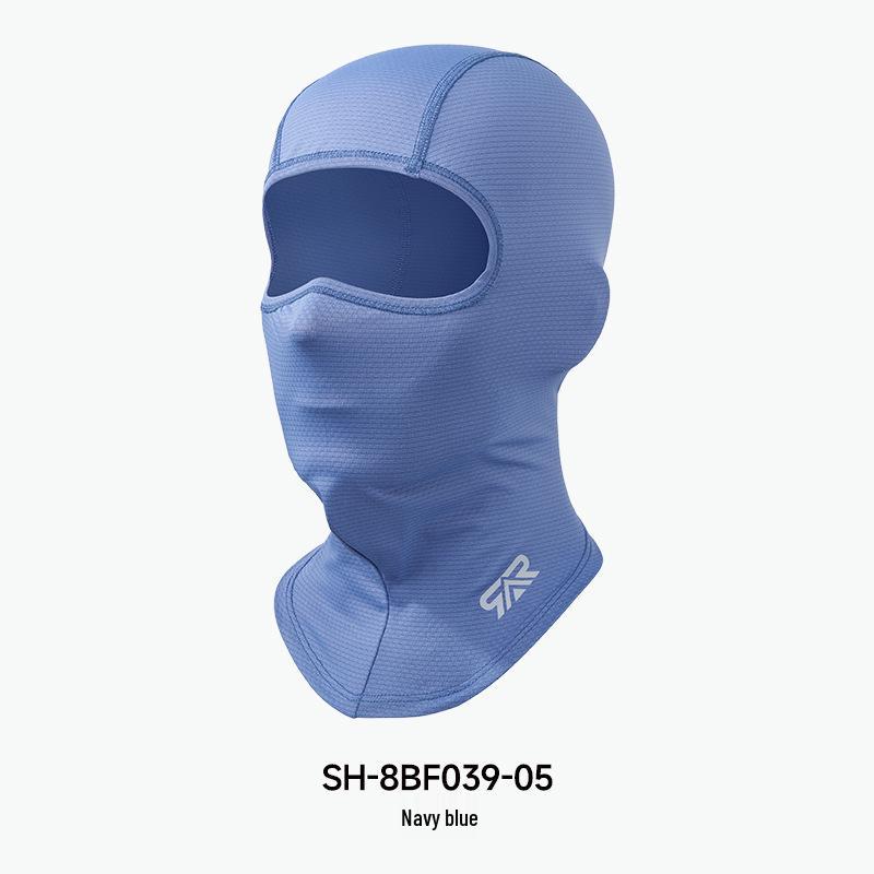 Sun Protection Breathable Motorcycle Headwear: Half & Full Helmet Sweat-Absorbent for Outdoor Riding One Size