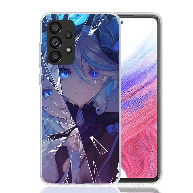 Genshin Impact Furina Phone Case For Samsung Galaxy A17 A16 A14 A15 A13 A57 A56 A54 A55 A53 A37 A36 A34 A35 A33 A26 A24 A25 A23