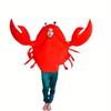 Couples Crab Costume for Adults - Funny Matching Animal Outfits,Couple Halloween Party Costumes, Group Cosplay Role Play