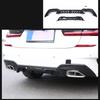 Car Front Shovel Front Bumper Canard Lip Splitter Body Shovels Side Skirts Rear Bumper For BMW 3 Series G20 Accessories