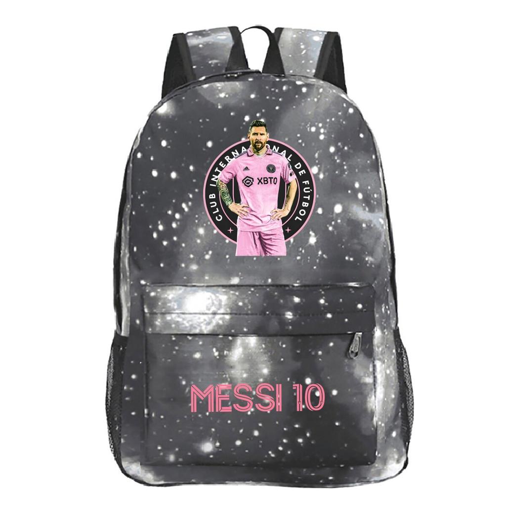Football Printed Student Backpack Multifunctional Usb Interface Large Capacity Leisure Travel Backpack