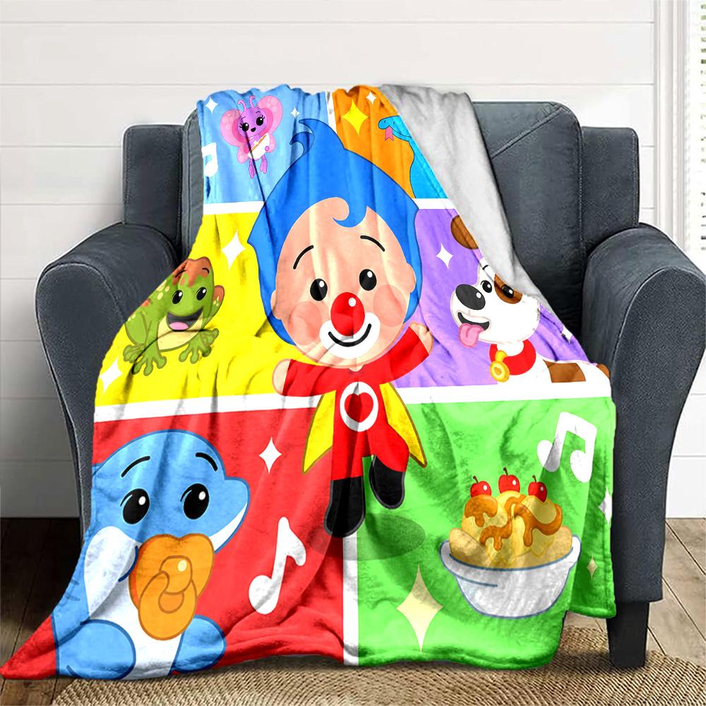 1pc Flim Flim1 Blanket, Gift, for Men and Women, Soft Blanket, Good for Sofa Bed Couch Travel, Lightweight Flannel Blanket