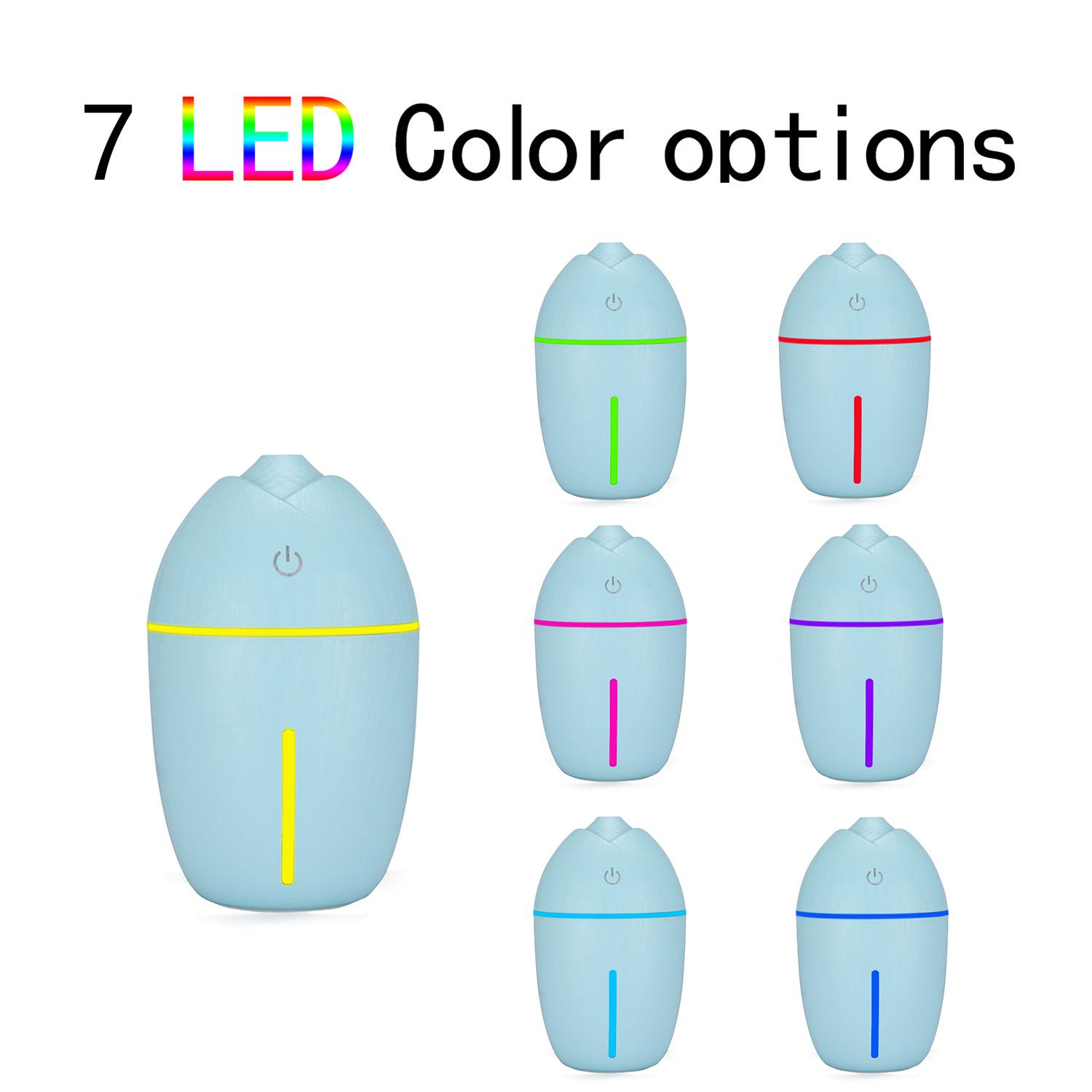 USB Corn Water Drop Humidifier 180ml Aroma Diffuser for Home USB