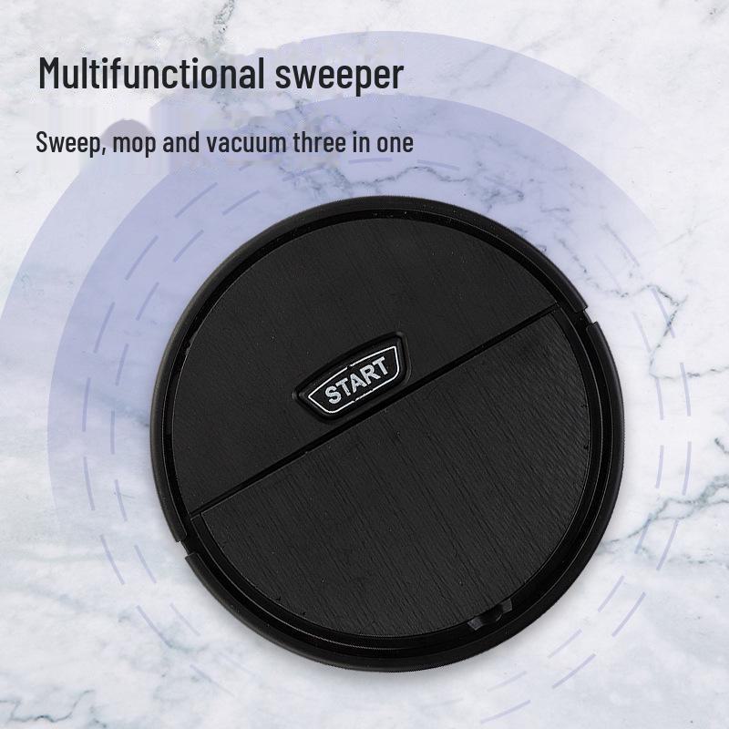 

Мини-робот-пылесос JM8016 чёрный