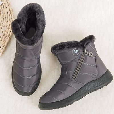 Women's Boots Warm Winter Boots Ankle Fur Bota Feminina Winter Shoes For Women Waterproof Snow Boots Female Short Botines