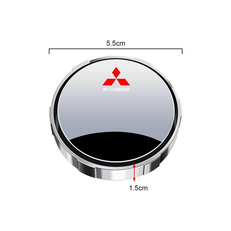 1 Pair 360 Degree Wide Angle Adjustable Car Rear View Mirror For Mitsubishi ASX I200 Outlander Pajero Eclipse Lancer