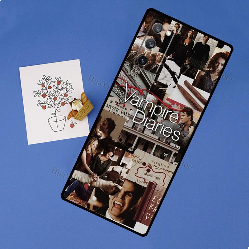 The Vampire Diaries Case For Samsung Galaxy S23 Ultra S21 S20 FE S8 S9 S10 Note 10 Plus Note 20 S22 Ultra Cover