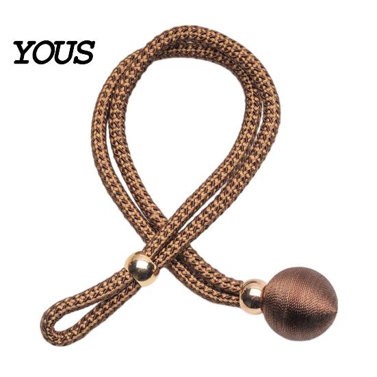 Strong Curtain Fasteners Fabric Tiebacks, Windows Hold Back, Holdbacks, Decorative Ties Holder Rope for Home Essential Bedroom Living Room Easy To Use