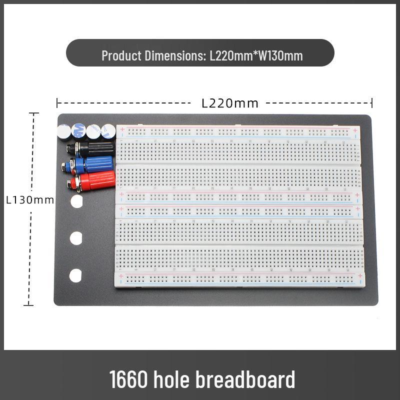 830/400 Hole MB-102 Solderless Breadboard Circuit Prototype Kit