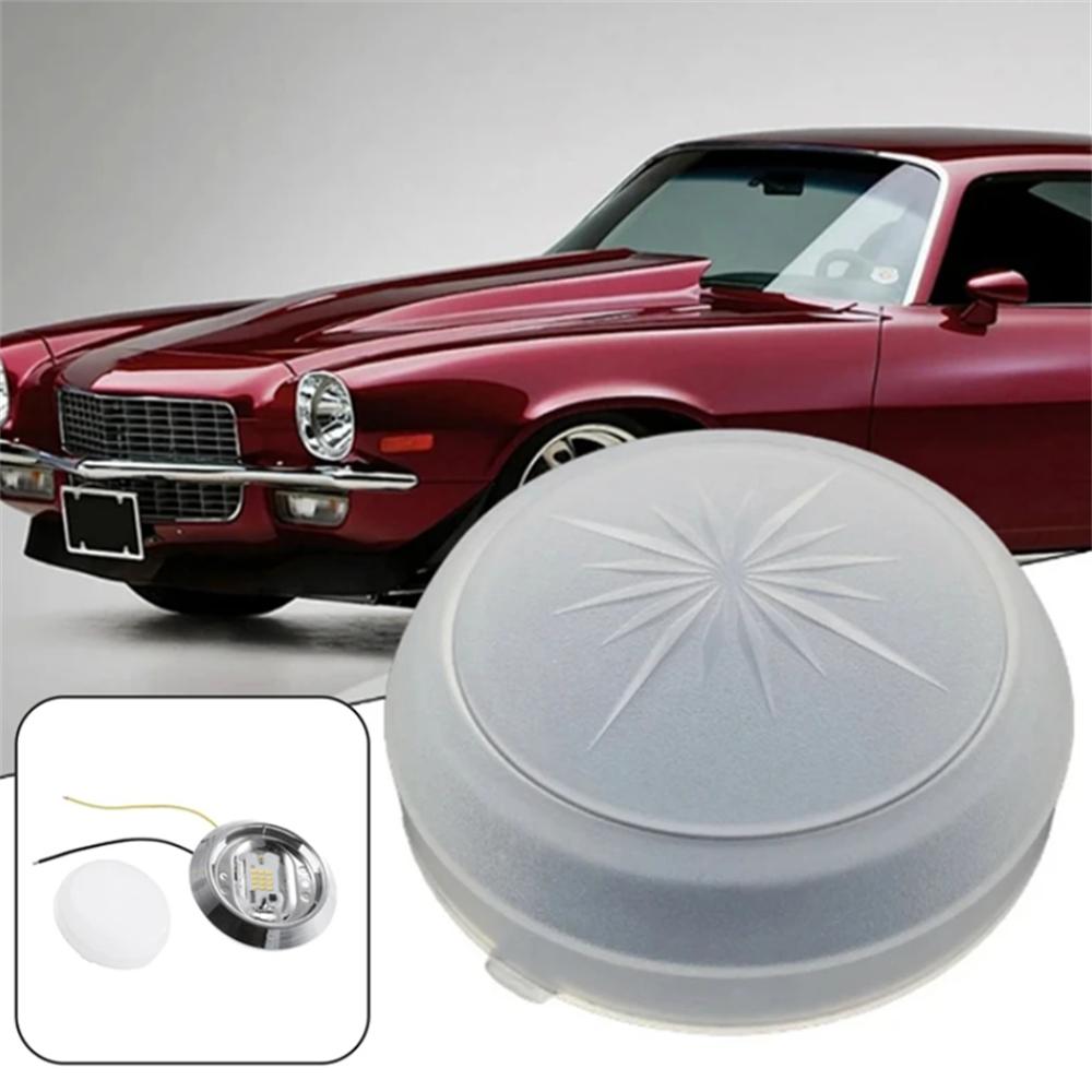 Base Lens Dome LED Light With Cover For Chevrolet Camaro 8732777