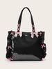 Niche design bag 2025 new personality trend beautiful simple hand bag tote bag shoulder bag butterfly
