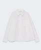 NEALIZE Oversized Cotton Shirt White