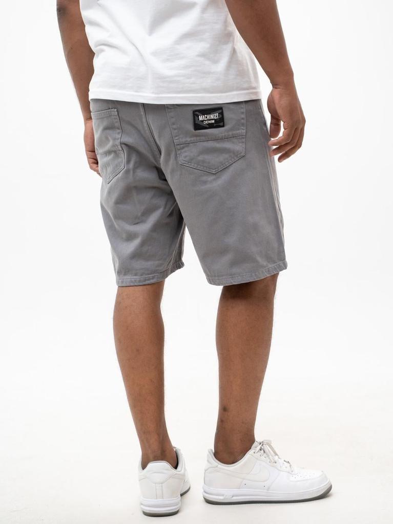 Men's Gray MyStars Washing Basic Jeans Shorts 29