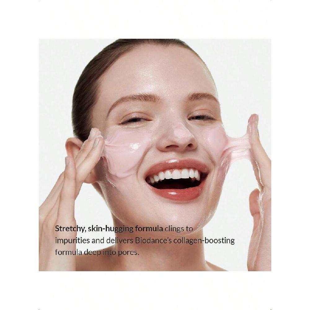 Biodance Collagen Mask To Foam Cleanser 150ml | 2-In-1 Pore Mask And Hydrating Foaming Facial Cleanser For Sensitive Skin, Oily Skin,