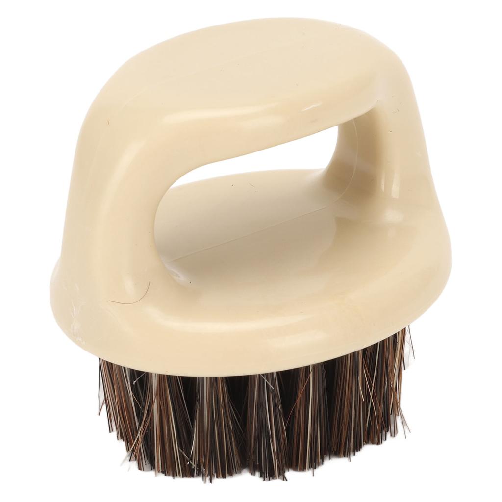 3Pcs Shaving Brush Ring Handle Men Beard Soft Bristle Burr Free Comb Styling Cleaning Tool for Hair Salon