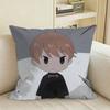 Shirogane From Love Is War Square Sofa Pillow Cover Solid Color Living Room Home Decor Cushion Case