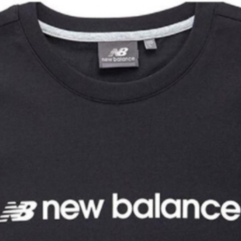 New Balance Unisex Long Sleeve T shirT sweaTshirT Black Nbndbb1023 Bk