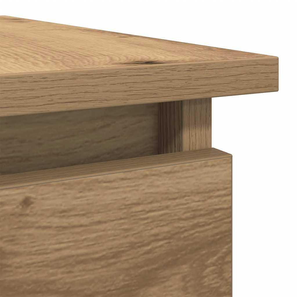 Console Table with Drawers Artisan Oak 85.5 x 38.5 x 74.5 cm