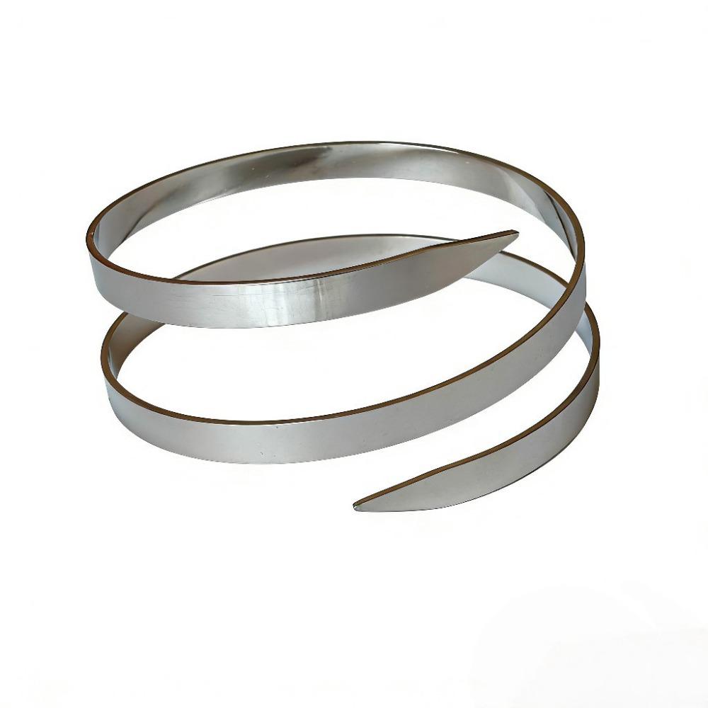 Silver Open Bangle Stainless Steel Charm Armband Fashion Kaguya Bracelet Cosmic Princess Kaguya