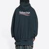 Balenciaga Sweatshirt Loose Fit Unisex Black 620973TKVI99034