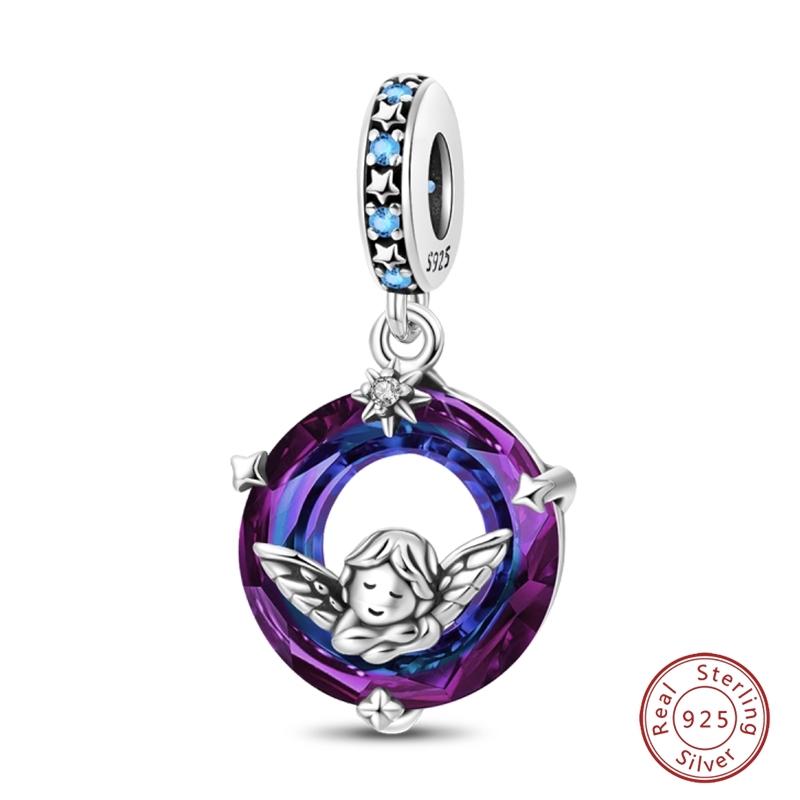 Original Copper Charms Beads Pendants Warm Family & Sunflower Heart Suitable For 3Mm Bracelets Diy Jewelry Making