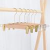 Women's Non-Slip Wooden Coat Rack Hanger for Clothing Stores