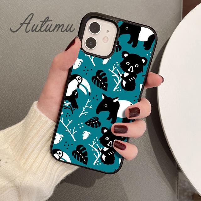 Wild Forest Animal Phone Case for iPhone 17 Air 15 16 16e 11 12 13 14 Pro Max Plus Cover Coque Fundas Shell