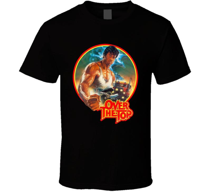 Over The Top Sylvester Stallone Movie Fan Unisex T-shirt XXL