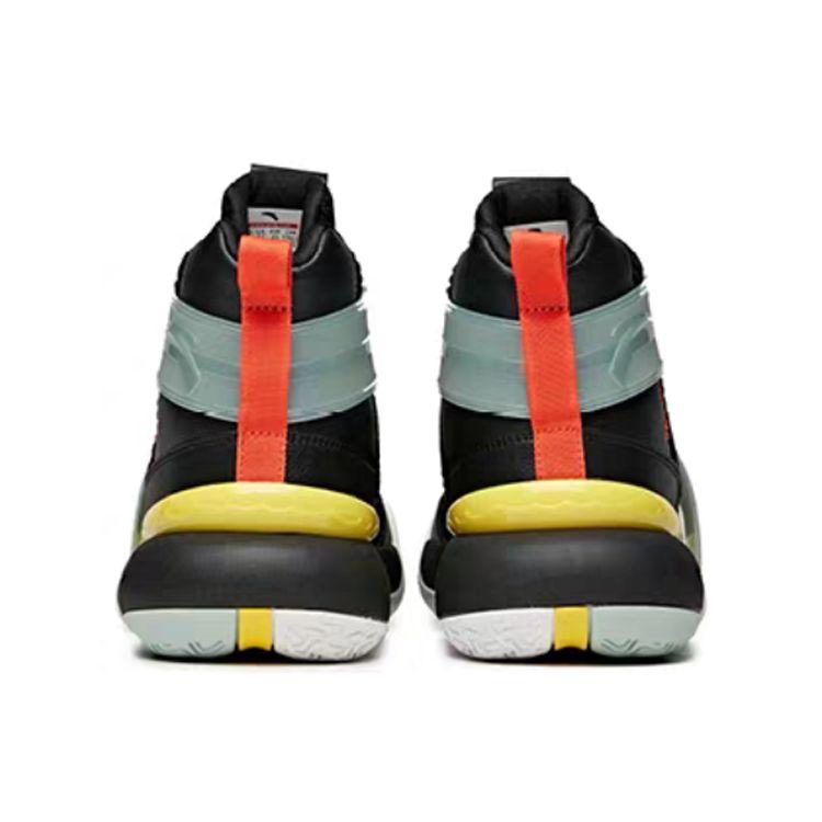 Anta Speed Battle 4 Comfortable Shock Absorption Non-Slip Wear-Resistant Breathable High-Top Basketball Shoes Men Sneakers 112041605-1