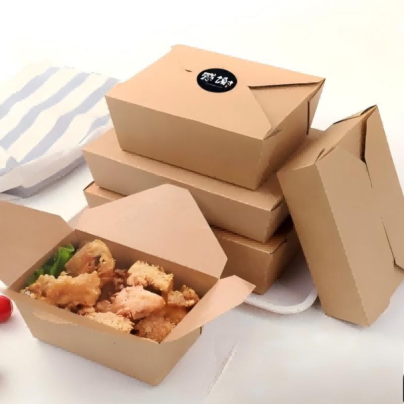 Disposable Kraft Paper Food Container