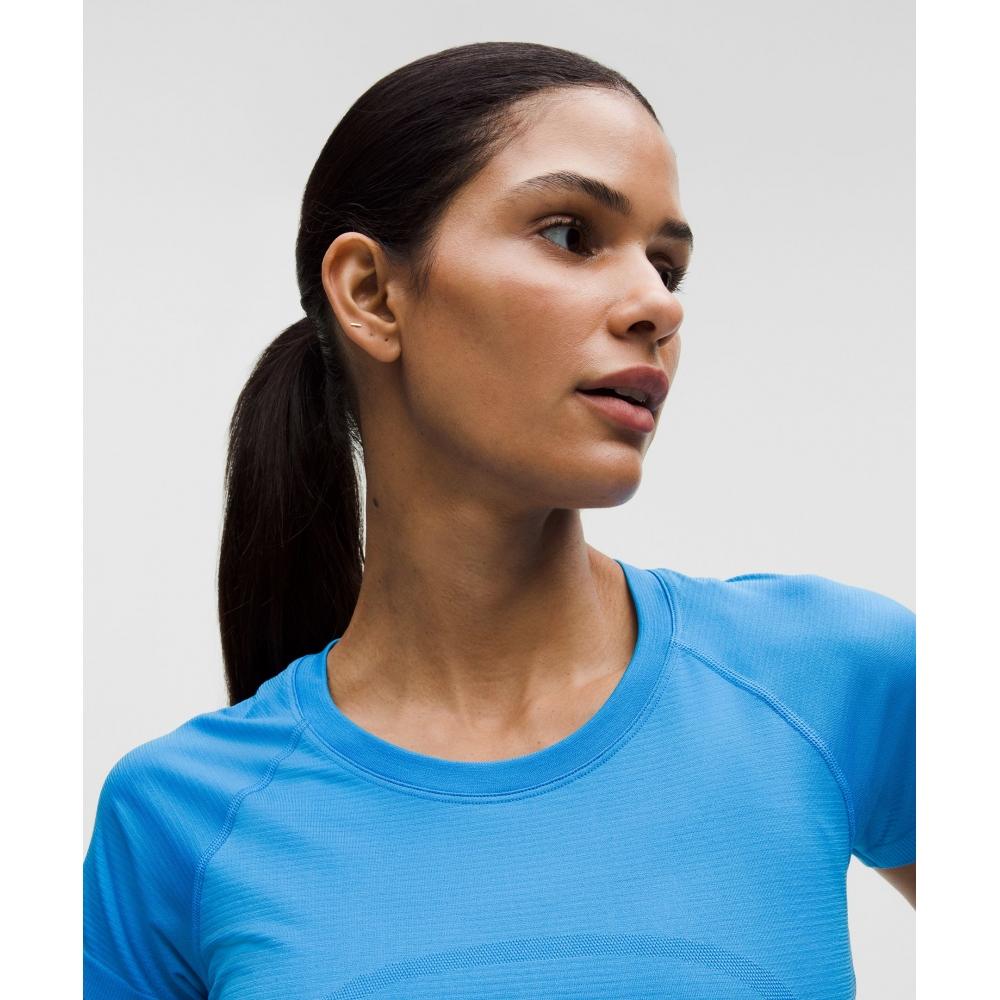 Lululemon Swiftly Tech Short Sleeve Shirt 2.0  Hip Length Cornflower Cornflower