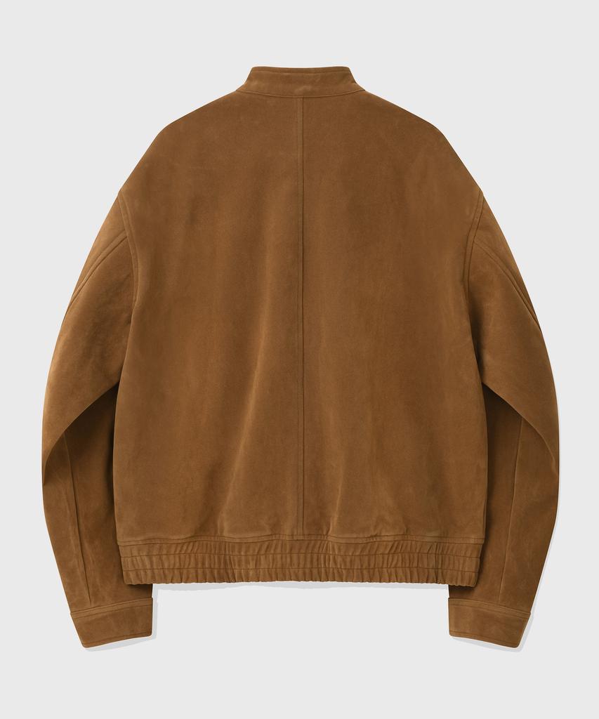 Kiimuir Suede Biker Jacket_Camel