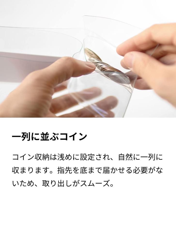 Asoboze Sugata PVC Bifold Convenience Wallet, Wallet, Transparent, SG-PV238 (Yellow)