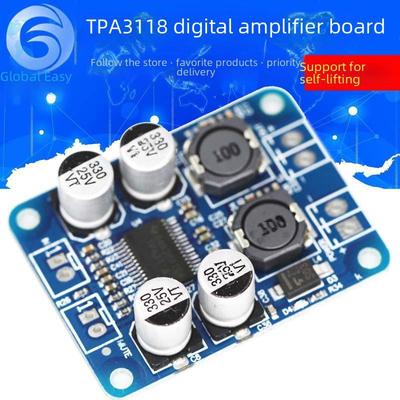 Placa Amplificador de Potencia Digital Mono 60W TPA3118 PBTL XH-M313