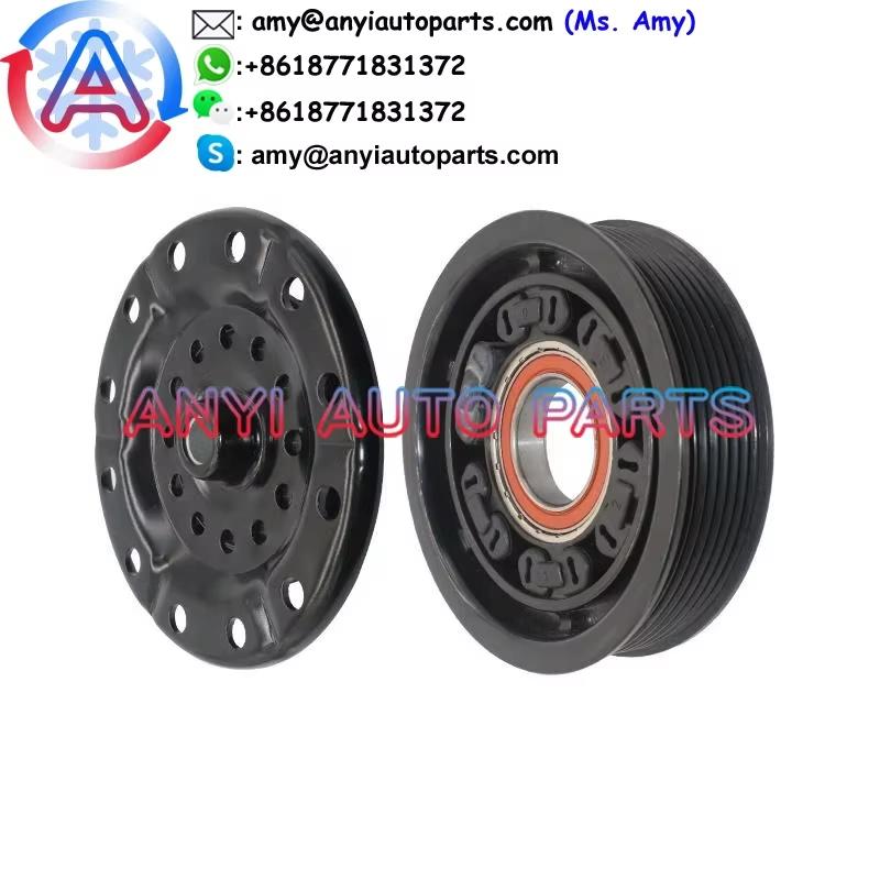 

ANYI AUTO PARTS CA1358 car auto ac compressor CLUTCH ASSEMBLY 5SER09C 7PK 125MM for Toyota corolla
