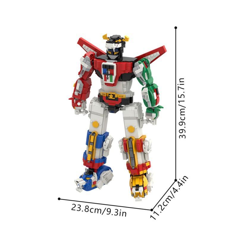 Робот-Бог Войны: Король Зверей - Совместимый конструктор LEGO 1991 pieces