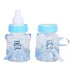 50Pcs Candy Chocolate Bottles Box For Baby Shower Party Favors Gifts Decorations (Blue)