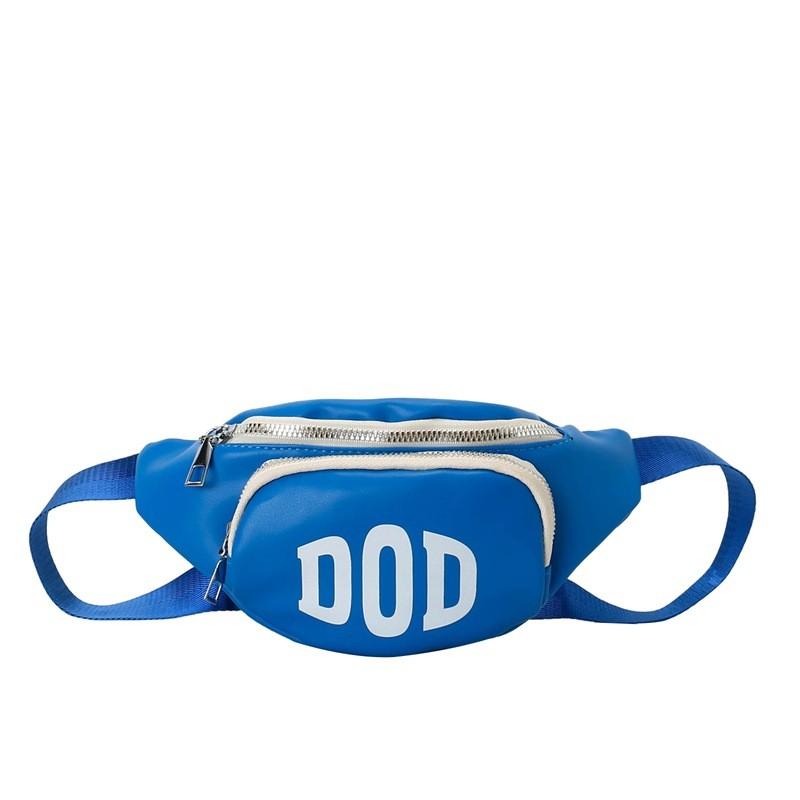 Blocking Fashionable Color Design Letter Printed Children Casual Bag Shoulder