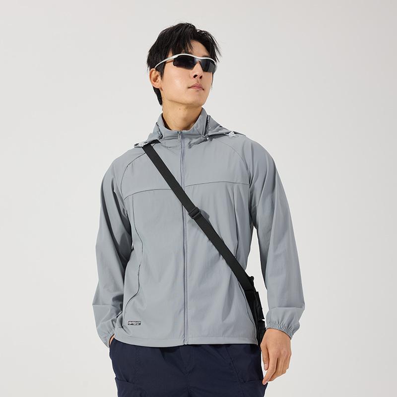 Ice silk sunscreen clothes women's summer thin UV protection outdoor 1011 new skin clothes cool breathable fishing jacket
