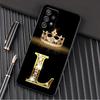 Letter M L E T K J I U Phone Case For Samsung Galaxy A57 A56 A37 A55 A36 A26 A54 A52 A35 A34 A25 A17 A16 A15 A07 A06 Soft Cover