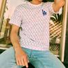 New MLB Los Angeles Dodgers T Shirt Unisex White 31TSMD031-07W