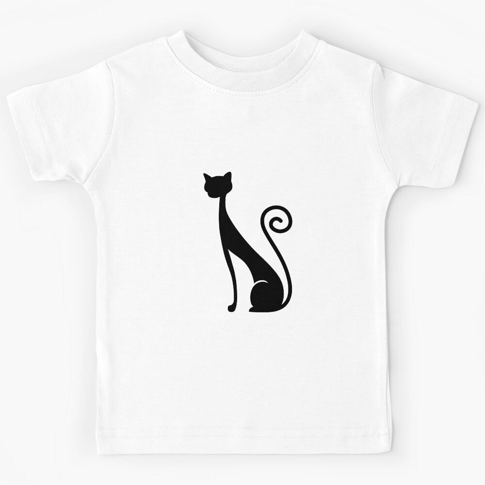 black cat Kids T-Shirt 130