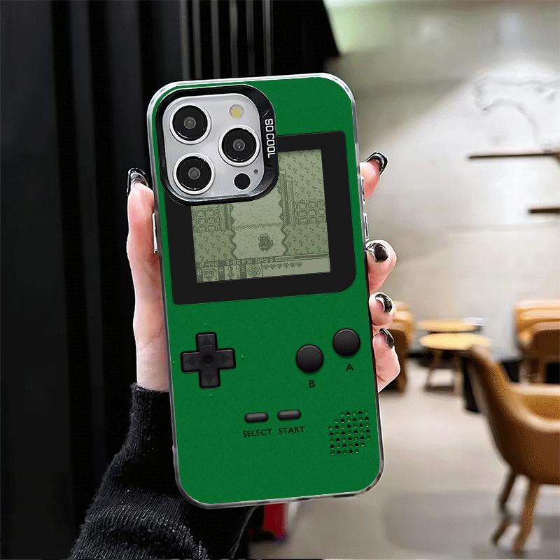 Game Console Trend Pattern Shockproof Phone Case for iPhone 17 Air 16 16E 15 Pro Max 14 Plus 13 Mini 12 Back Cover Anti Fall Fun