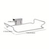 Stainless Steel Hanging Garbage Bags Storage Organizer Rack Stainless Steel Trash Bag Holder Kitchen Hanging Garbage Bag Rack