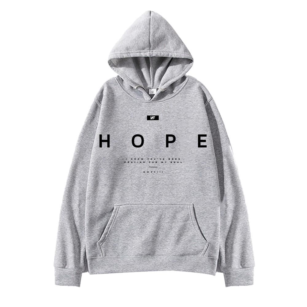 NF Hope Mikina Módní Hip Hop Nové Mikiny s Kapucí Rapper Nf Hope Tour Pulovry Harajuku Dlouhý Rukáv Volný Streetwear Unisex
