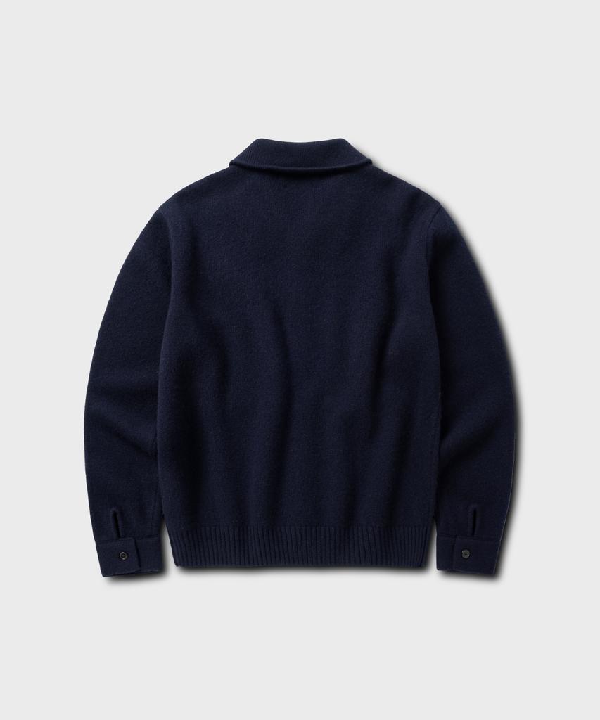 NONBLANK Knit Jacket_Navy