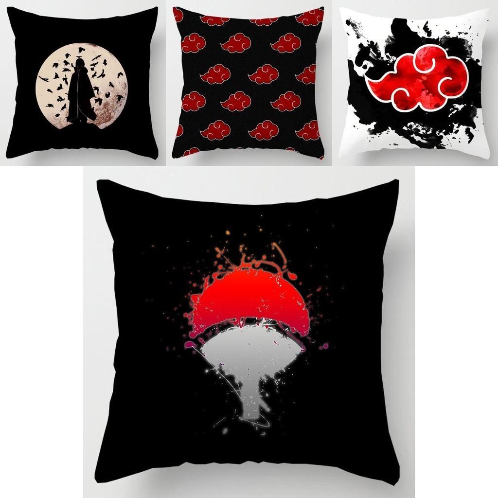 Luxurious Anime Naruto Cushion Cover With Cartoon Logo For Stylish Home Decor