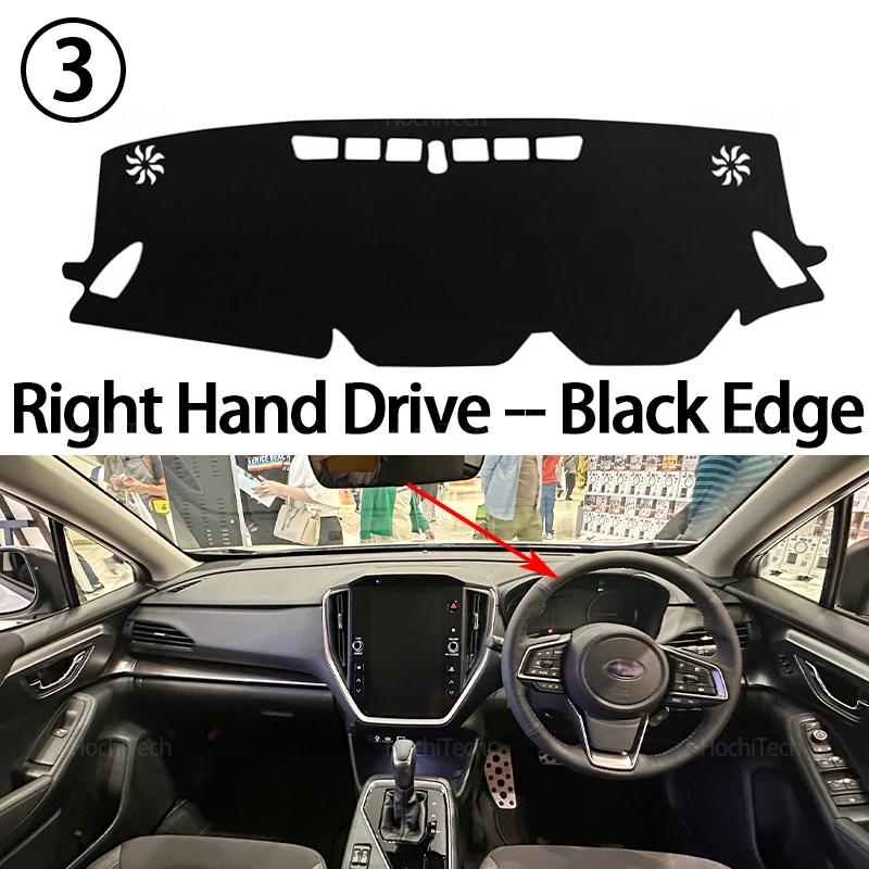 Dashboard Cover Protective Pad for Subaru Crosstrek Impreza GU -2025 Car Accessories Dash Board Sunshade Anto-UV Carpet